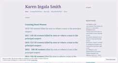 Desktop Screenshot of kareningalasmith.com